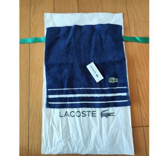 ラコステ(LACOSTE)のLACOSTE☆タグ付き新品ハンドタオル(その他)