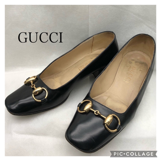 グッチ(Gucci)のGUCCI　グッチ　ヴィンテージ　ホースビットパンプス　22cm(ハイヒール/パンプス)