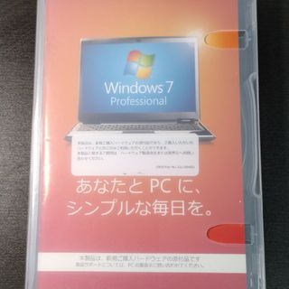 マイクロソフト(Microsoft)のWindows7 professional 64bit oem版　DVD(その他)