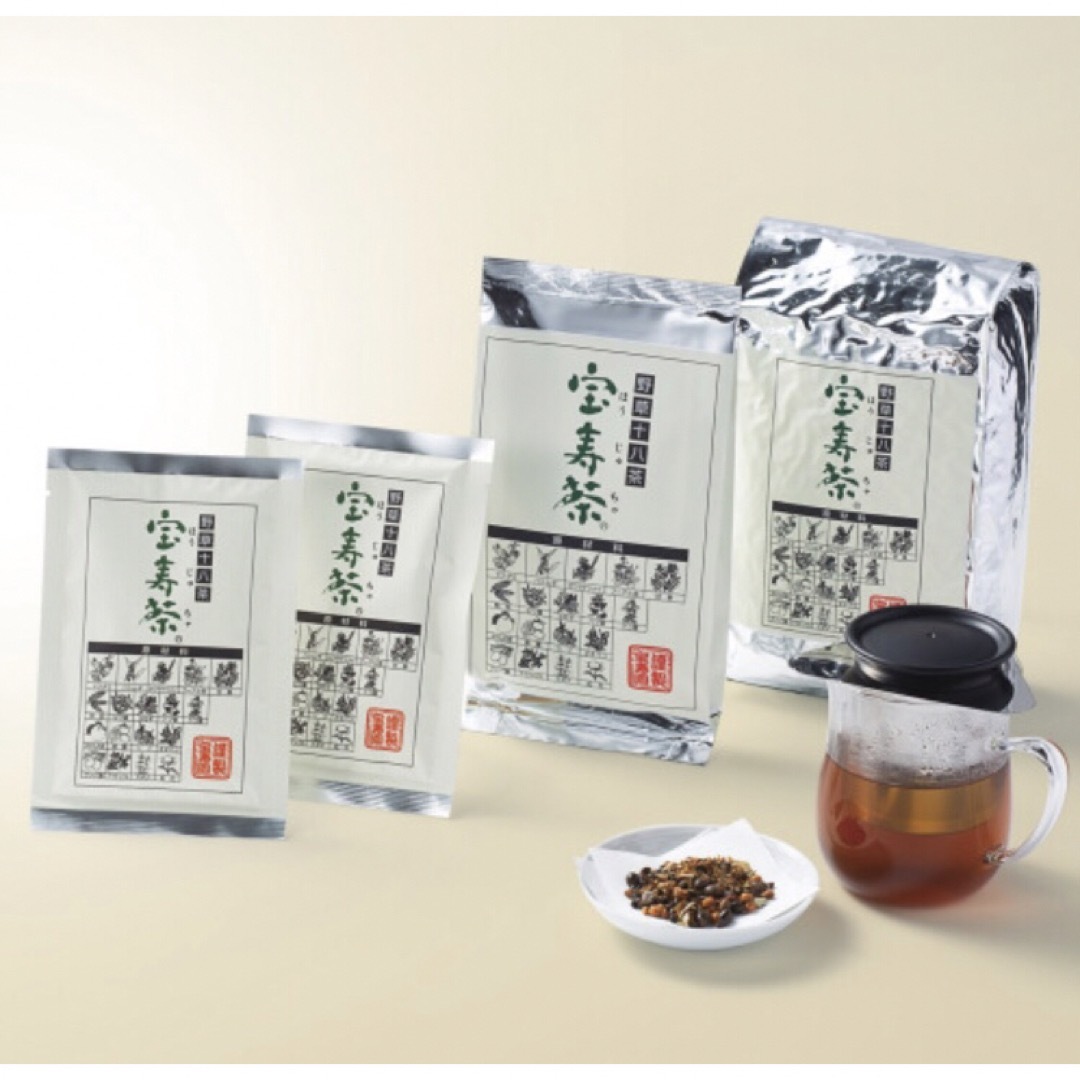 宝寿園 野草十八茶“宝寿茶” 特別増量+どこでも茶こし+ 宝寿園 野草十八茶“宝寿茶” 特別増量+どこでも茶こし+