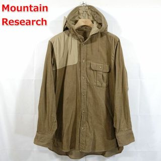 マウンテンリサーチ(MOUNTAIN RESEARCH)の【定番】マウンテンリサーチ　フード付きコーデュロイシャツ(シャツ)