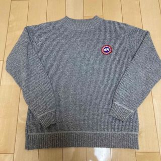 カナダグース(CANADA GOOSE)のカナダグース Canadagoose ニット グレー(ニット/セーター)