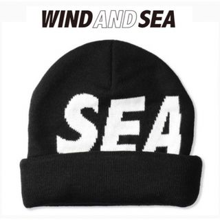 ウィンダンシー(WIND AND SEA)のWIND AND SEA Jacquard Beanie Black (ニット帽/ビーニー)