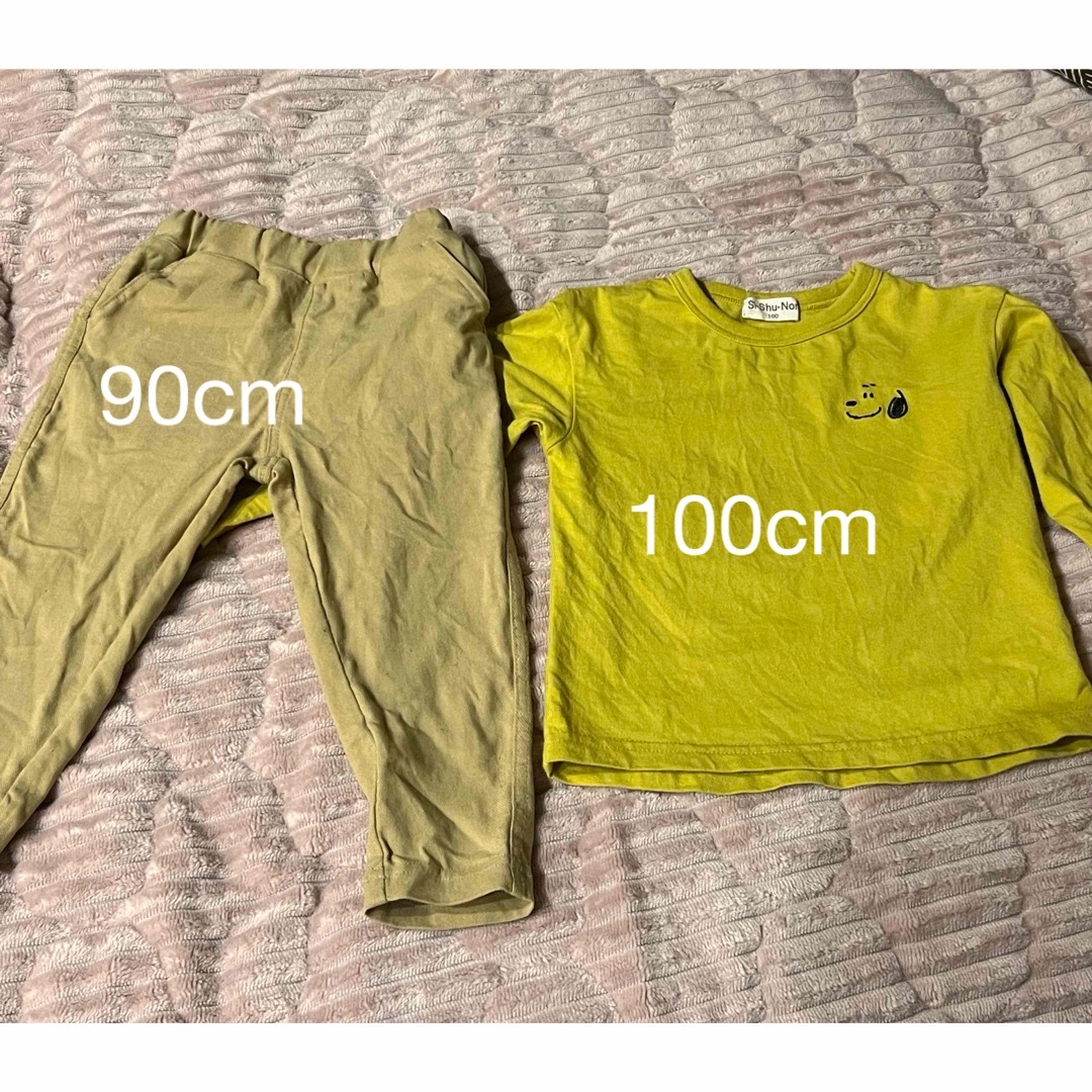 スヌーピー長袖Tシャツ/ズボンセット キッズ/ベビー/マタニティのキッズ服男の子用(90cm~)(Tシャツ/カットソー)の商品写真