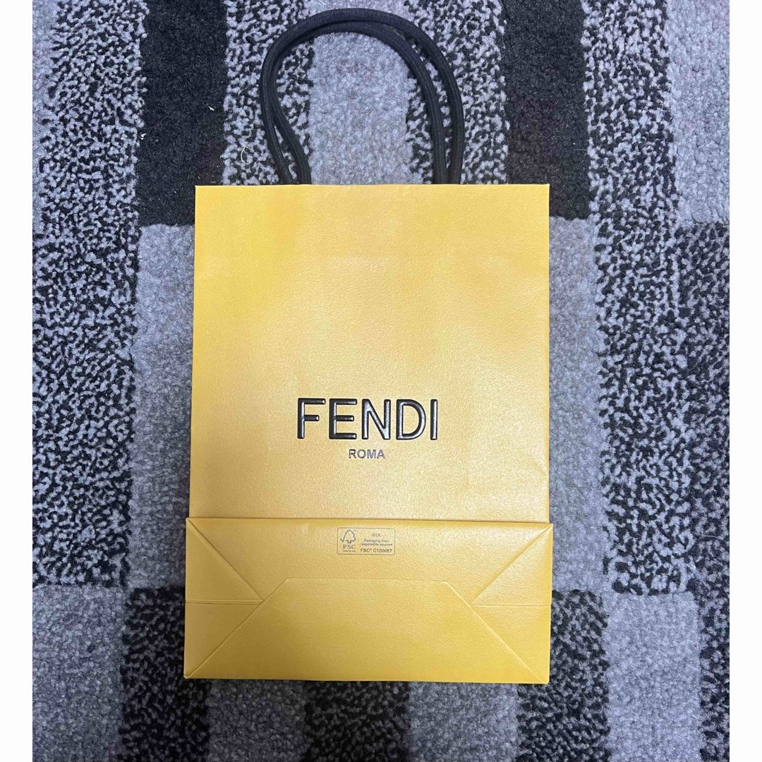 FENDI(フェンディ)のFENDI  フェンディ　袋　手提げ袋　ブランド　ショッパー　ショップ袋　ギフト レディースのバッグ(ショップ袋)の商品写真