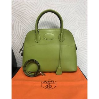 エルメス(Hermes)の★エルメス★ボリード３１★２ＷＡＹバッグ★シェーブルコロマンデル★アニスグリーン(ハンドバッグ)