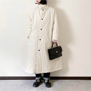 ヤーモ(Yarmo)のYarmo Quilting Lab Coat ヤーモ　キルティングラボコート(ロングコート)