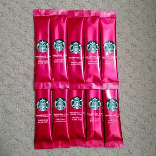 スターバックスコーヒー(Starbucks Coffee)のスタバ　クリスマスブレンド　ヴィア　10本(コーヒー)