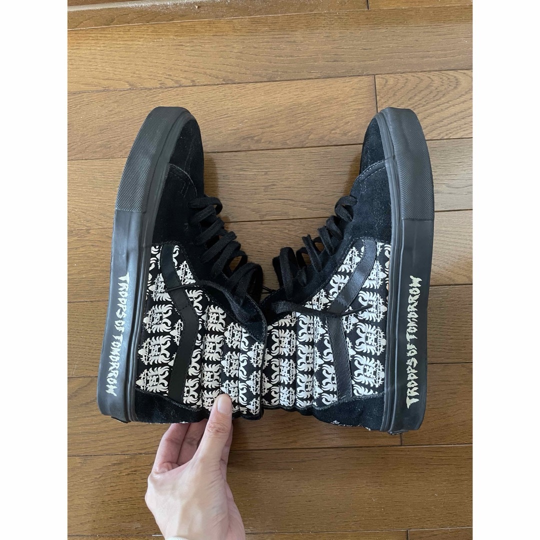 靴/シューズ希少 美品 vans sk8-hi Supreme neighborhood