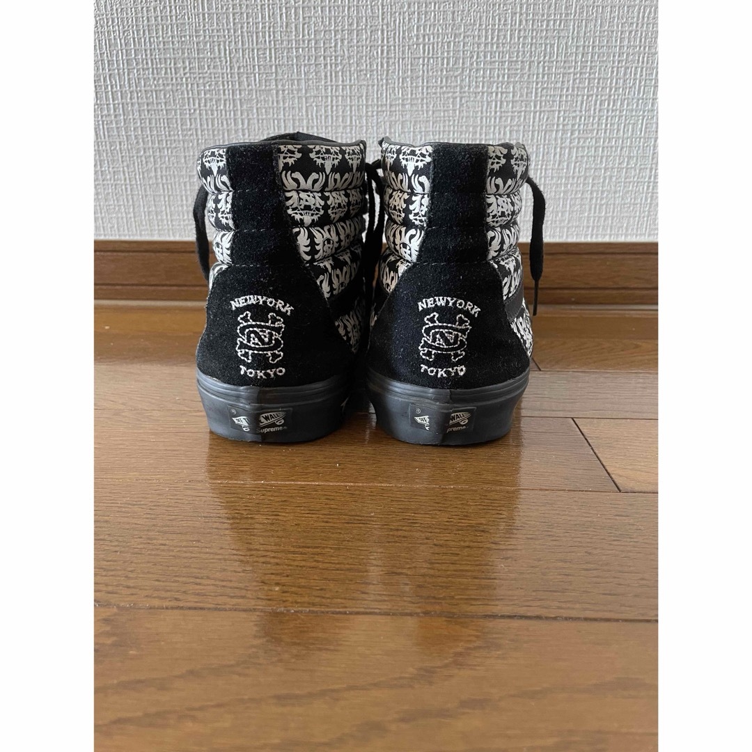 靴/シューズ希少 美品 vans sk8-hi Supreme neighborhood