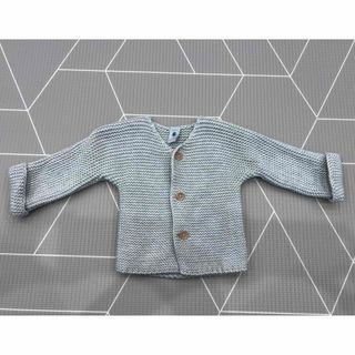 PETIT BATEAU - 【美品】プチバトー petit bateau カーディガン 12M 74㎝