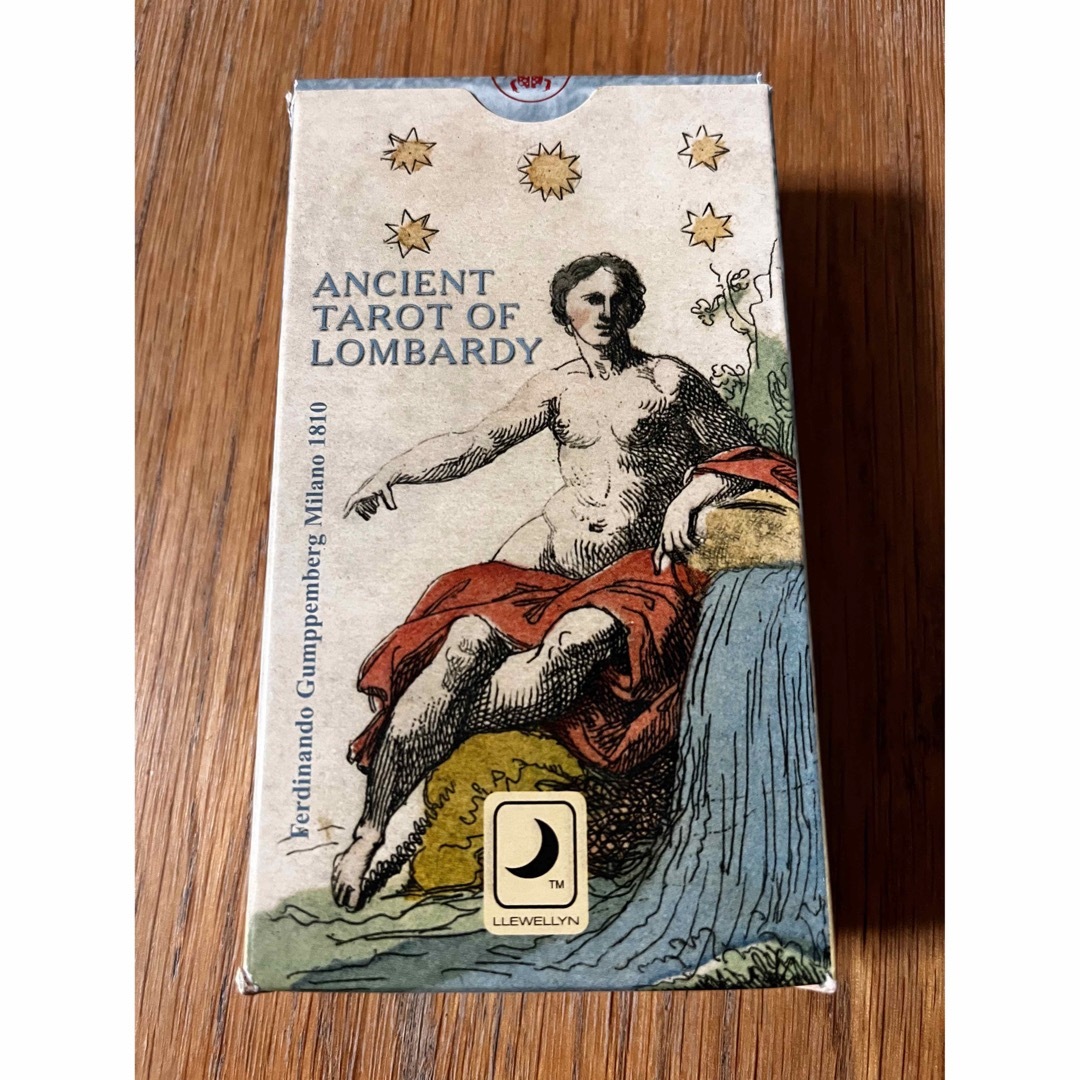 レア　英語版　ANCIENT TAROT OF LOMBARDY イタリア製本