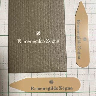 エルメネジルドゼニア(Ermenegildo Zegna)の未使用 ゼニア カラーキーパー 襟芯 衿芯 シャツ ワイシャツ(その他)