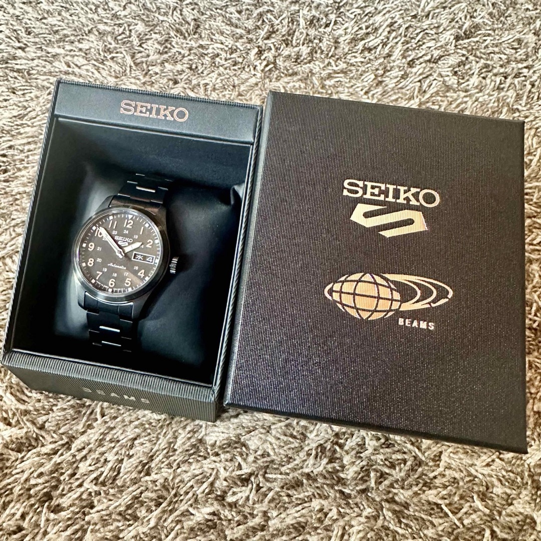 無料で配送 【レア】BEAMS別注 SEIKO5 FIELD WATCH | rachmian.com