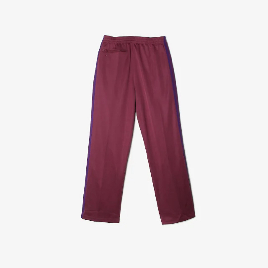 Needles Track Pant -Poly Smooth WINE Mメンズ