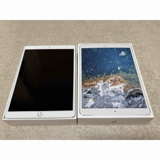 アイパッド(iPad)の美品iPad Pro 10.5 256GB シルバー Wi-Fiモデル ケース付(タブレット)