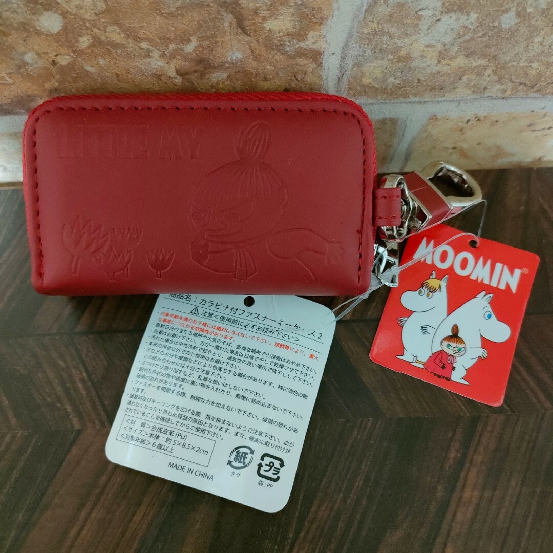 MOOMIN(ムーミン)の☆新品☆リトルミイ カラビナ付 ファスナーキーケース レディースのファッション小物(キーケース)の商品写真