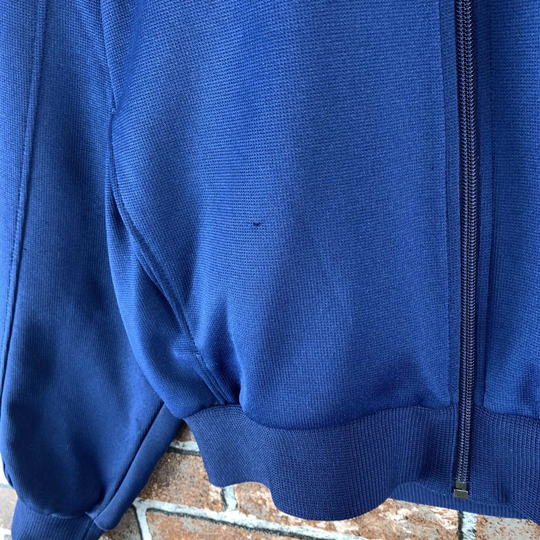 NIKE(ナイキ)の【希少】ナイキ　90s　ワンポイント　刺繍ロゴ　ネイビー　トラックジャケット メンズのトップス(ジャージ)の商品写真