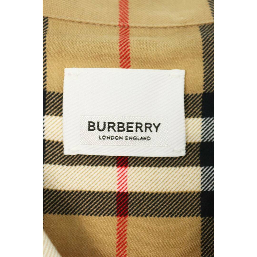 BURBERRY(バーバリー)のバーバリー  20SS  8025821 胸ポケットノヴァチェックオーバーサイズ半袖シャツ メンズ S メンズのトップス(シャツ)の商品写真