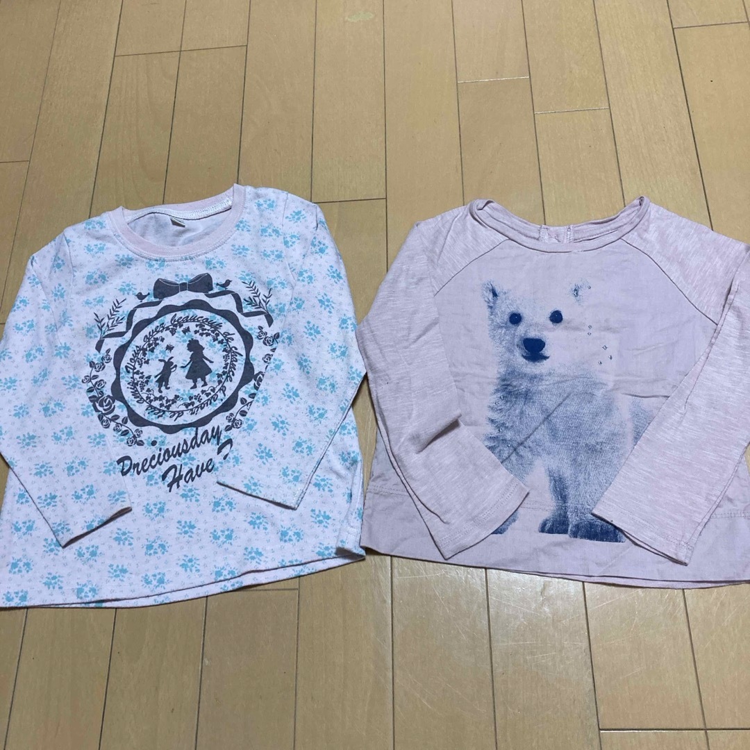 babyGAP(ベビーギャップ)の95センチ5枚セット キッズ/ベビー/マタニティのキッズ服女の子用(90cm~)(Tシャツ/カットソー)の商品写真