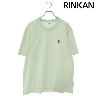 アミ(ami)のアミアレクサンドルマテュッシ  UTS001.724 ハートロゴ刺繍Tシャツ メンズ XXXL(Tシャツ/カットソー(半袖/袖なし))