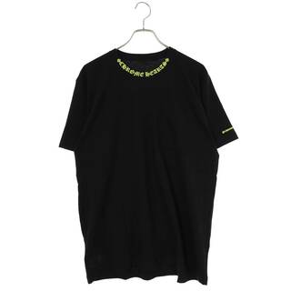 クロムハーツ(Chrome Hearts)のクロムハーツ  CH T-SHRT/1 ネックロゴプリントTシャツ メンズ L(Tシャツ/カットソー(半袖/袖なし))