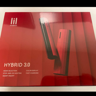韓国限定　新品　IQOS lil HYBRID リルハイブリッド3.0 レッド(タバコグッズ)