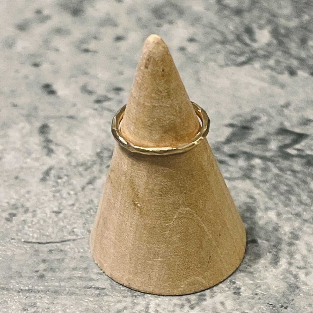 agete(アガット)の希少 agete k10 アガット パール ゴールド リング レディースのアクセサリー(リング(指輪))の商品写真