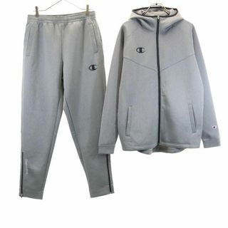 チャンピオン(Champion)のチャンピオン バスケットボール スウェット セットアップ 上 L / 下 XL グレー Champion メンズ 【中古】  【240104】(ジャージ)