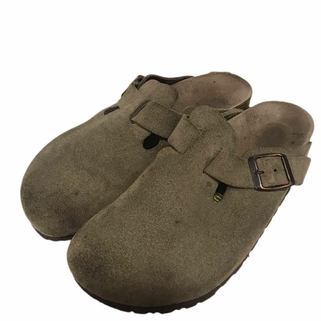 ビルケンシュトック ボストン 38 トープ BIRKENSTOCK ビルケン古着屋ミスターX