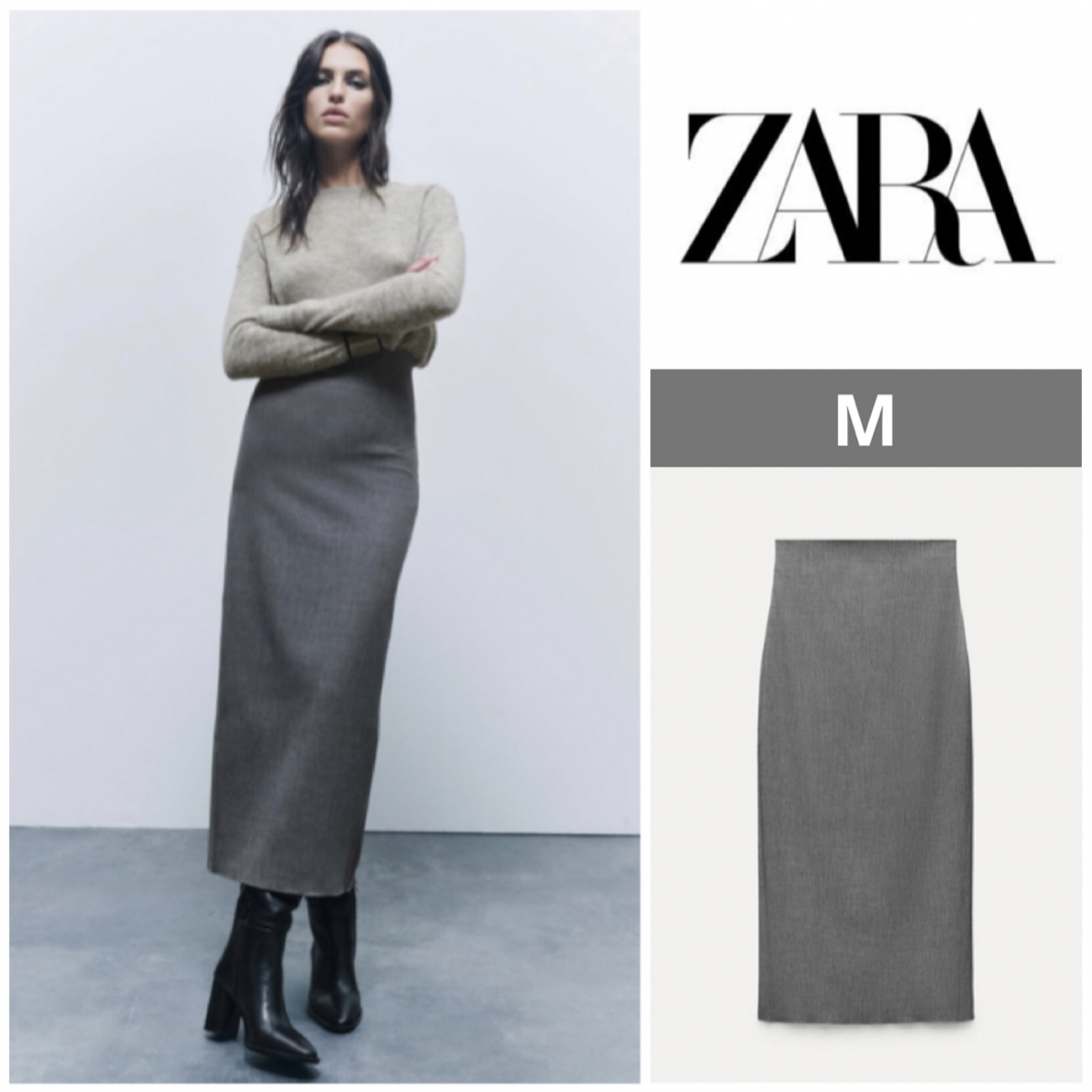 完売品！！【新品】ZARA ZW COLLECTION ミディペンシルスカート | フリマアプリ ラクマ