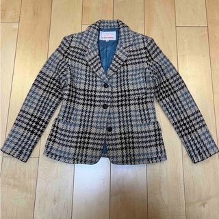 vintage junko shimada check jk(テーラードジャケット)