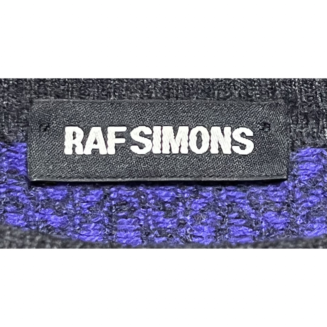 RAF SIMONS(ラフシモンズ)の匿名発送　美品　イタリア製　ラフシモンズ　カシミア混　ノルディックデザインニット メンズのトップス(ニット/セーター)の商品写真