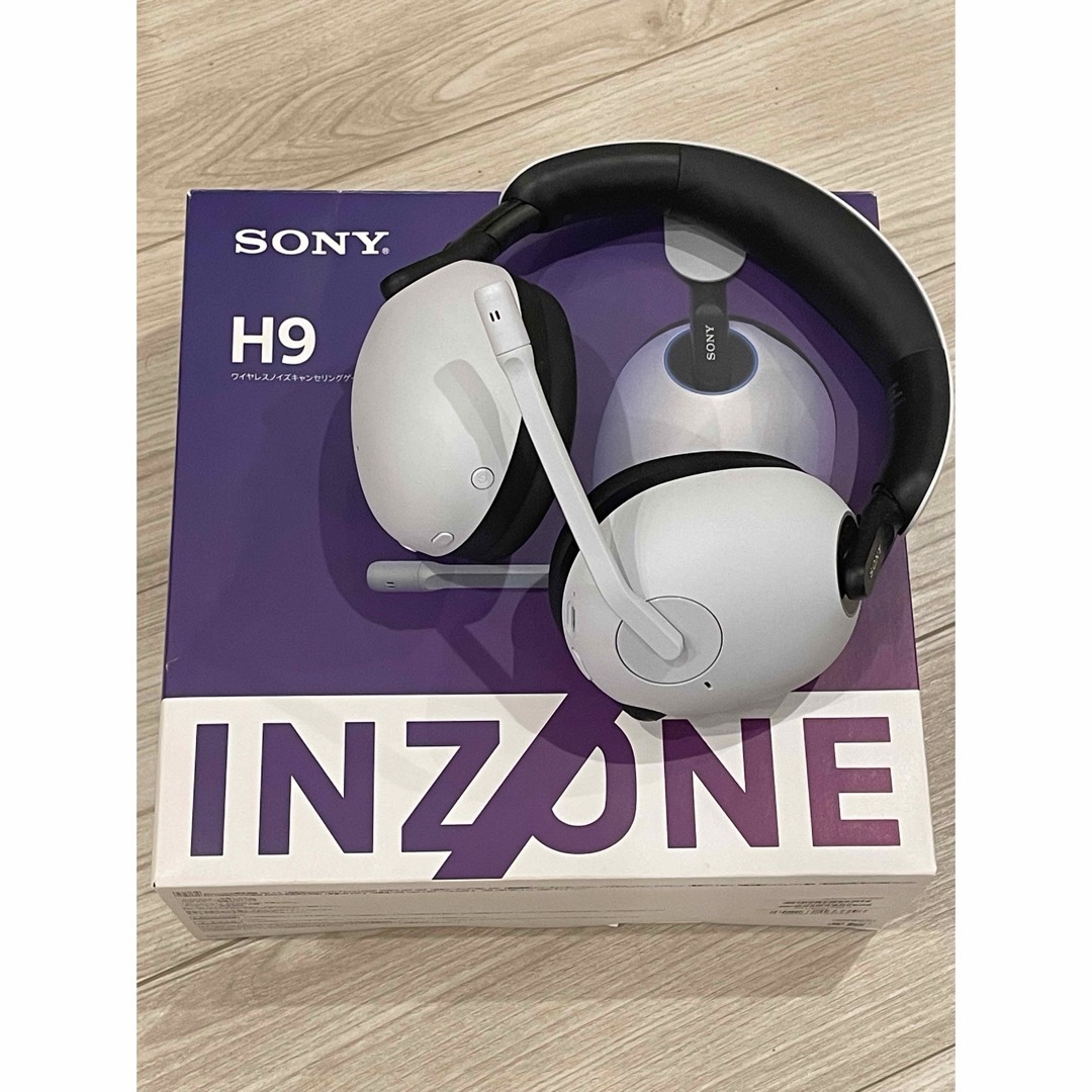 SONY(ソニー)のSONY WH-G900N WHITE  INZONE H9 スマホ/家電/カメラのオーディオ機器(ヘッドフォン/イヤフォン)の商品写真