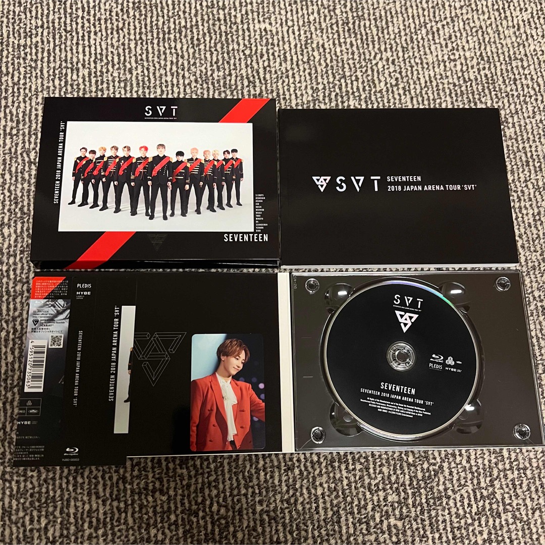 Seventeen SVT Blu-ray 初回限定盤 トレカ付CD