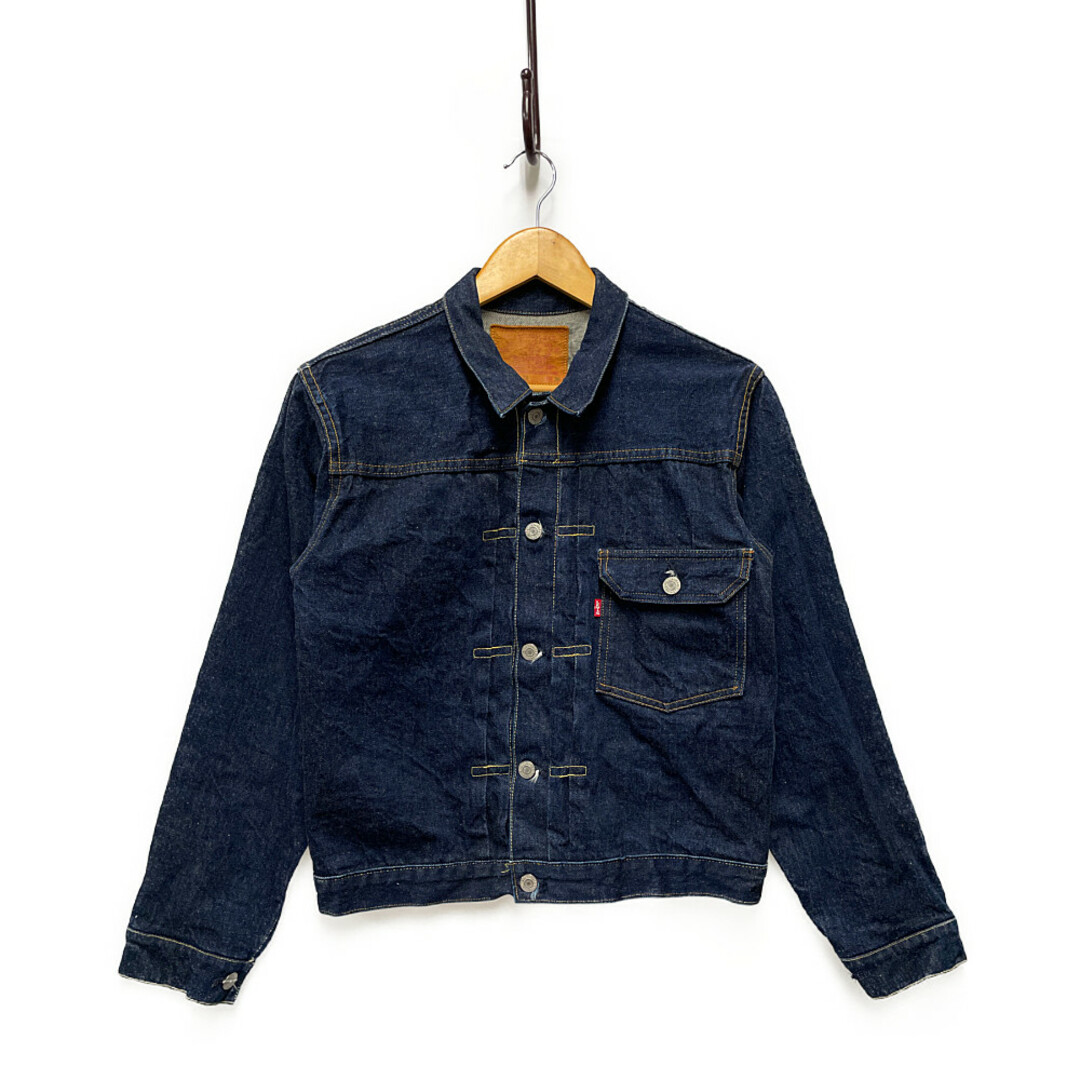 LEVIS リーバイス 506XX 70501-0003 デニムジャケット Gジャン 555 バレンシア工場 USA製 インディゴ サイズ36 正規品 / 33067約45cm着丈