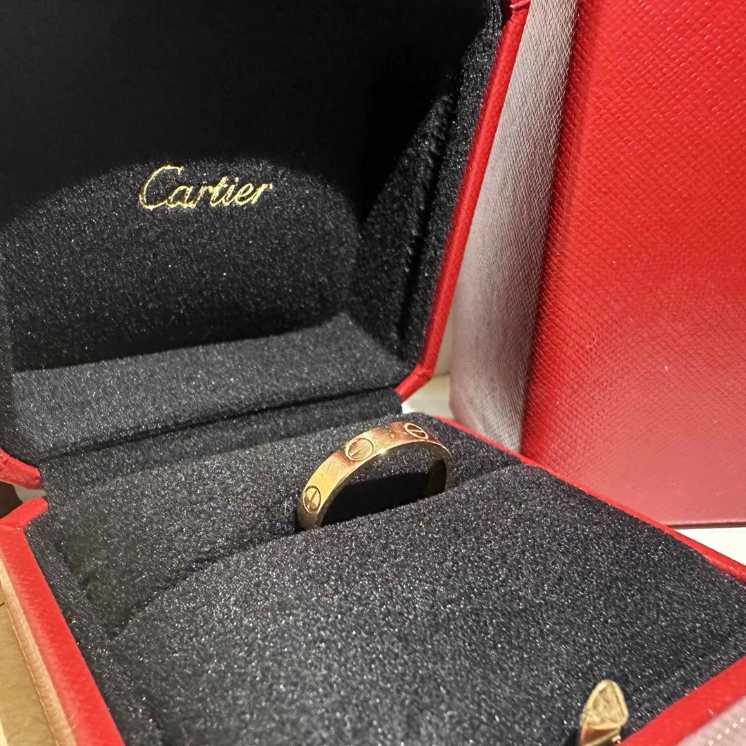 Cartier(カルティエ)のCartier ミニラブリング　PG 13号 レディースのアクセサリー(リング(指輪))の商品写真