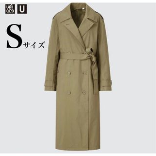 ユニクロ(UNIQLO)の【美品】UNIQLO Uユニクロユー オーバートレンチコート Sサイズ(トレンチコート)