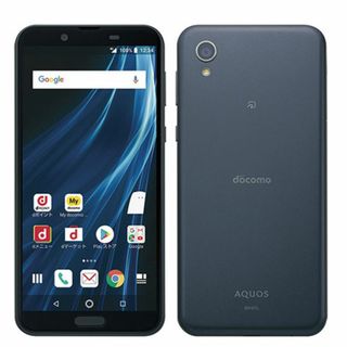 シャープ(SHARP)の【中古】 SH-01L AQUOS sense2 ニュアンスブラック SIMフリー 本体 ドコモ Aランク スマホ シャープ  【送料無料】 sh01lbk8mtm(スマートフォン本体)