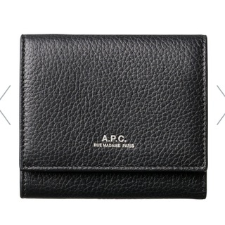 アーペーセー(A.P.C)のA.P.C グレインレザー 三つ折り財布(財布)