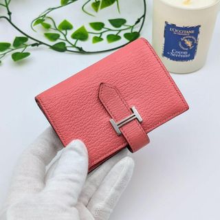 Hermes - エルメス レザー バスティア シェーブル コインケース 小銭 ...