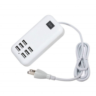 激安！USB 充電器 コンセント 6ポート(バッテリー/充電器)