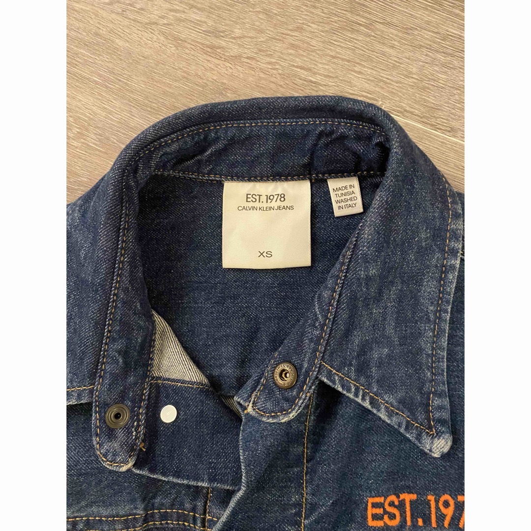 Calvin Klein(カルバンクライン)のcalvin klein jeans est1978 デニム ジャケット メンズのジャケット/アウター(Gジャン/デニムジャケット)の商品写真