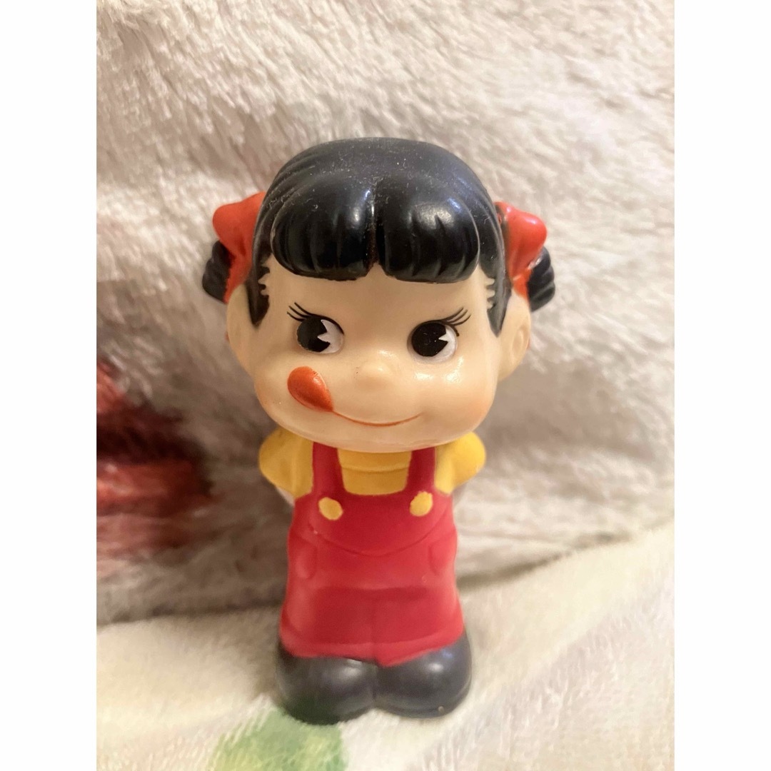 ペコちゃん・ソフビ・フィギア♥不二家 おおっ ペコちゃん・ソフビ・フィギア♥不二家 おおっ