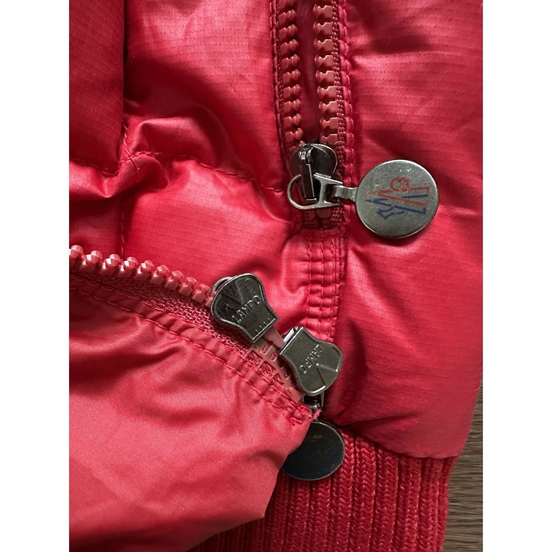 MONCLER - モンクレール MONCLER ダウン 赤 サイズ:1の通販 by MONCLER - モンクレール MONCLER ダウン 赤 サイズ:1の通販 by