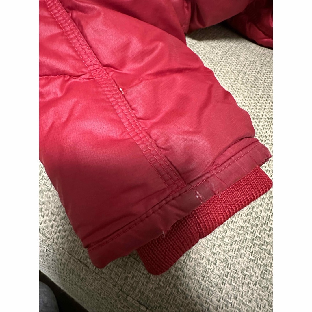 MONCLER(モンクレール)のモンクレール MONCLER ダウン 赤 サイズ:1 メンズのジャケット/アウター(ダウンジャケット)の商品写真