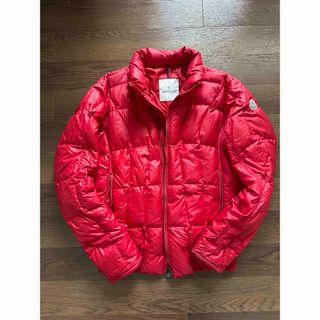 モンクレール(MONCLER)のモンクレール MONCLER ダウン 赤 サイズ:1(ダウンジャケット)