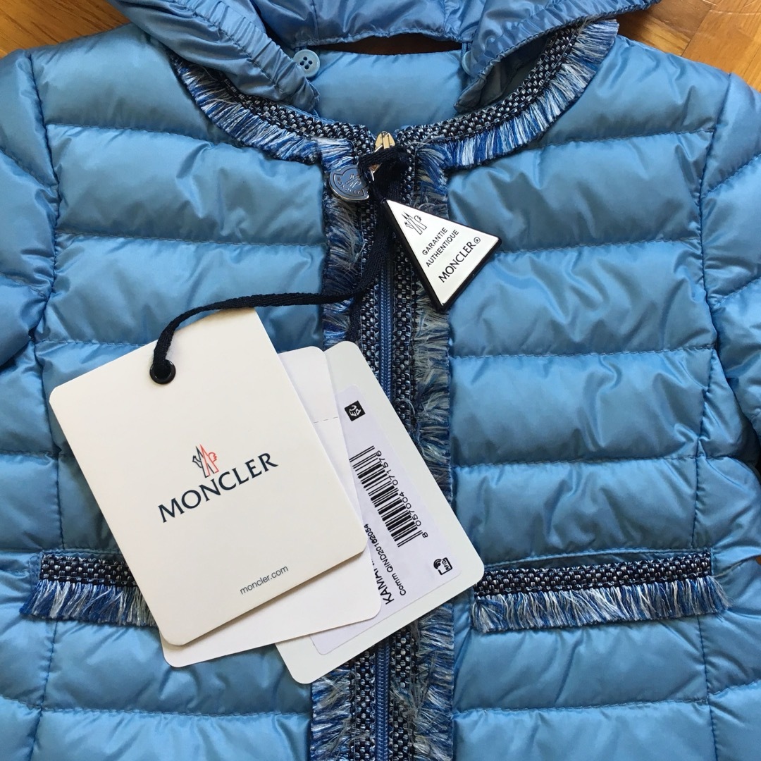 MONCLER モンクレール ホワイト 白 ダウン キッズ 2anni92cm - アウター MONCLER モンクレール ホワイト 白 ダウン キッズ 2anni92cm - アウター