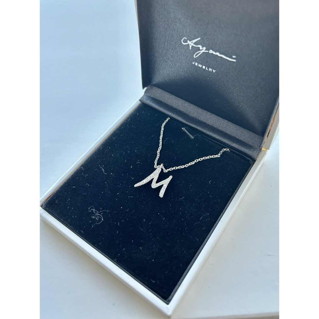 AYAMI　jewelry／【M】イニシャルネックレス レディースのアクセサリー(ネックレス)の商品写真