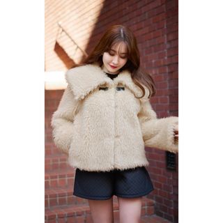 Her lip to - Faux Fur Reversible Coatの通販 by cina's shop